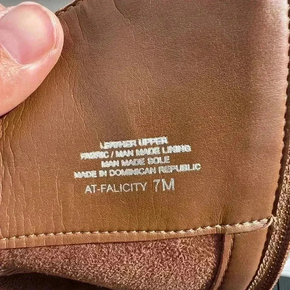 NWOT Arturo Chiang Chestnut Leather Zipper Boot Size 7m - Picture 9 of 10